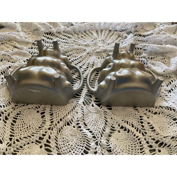 Rare Martha Stewart 3D Woodland Christmas Tree Cake Pan Mold - Picture 5 of 9